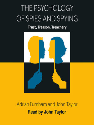 cover image of The Psychology of Spies and Spying